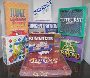 lot 138 image: Large Group of Brand New FACTORY SEALED Board Games