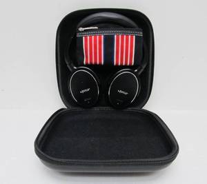 lot 216 image: Like-New or New MILONE Headphone Set wCase