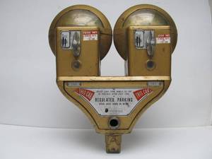 lot 27 image: &nbspVery Cool Original 1960s era Parking Meter