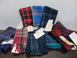 lot 54 image: Large Lot of Brand New with Tags PENDLETON Wool Scarves etc
