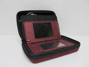 lot 24 image: Working Nintendo DS XL Video Game System wCharger & Case