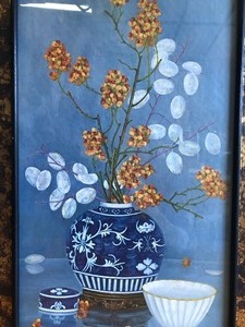 lot 276 image: Framed Vintage 1960s era TURNER Oriental Wall Artwork