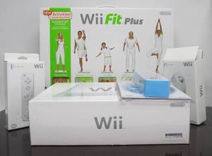 lot 239 image: Brand New or Like-New Nintendo Wii Video Game System & Accessories