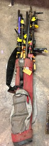 lot 321 image: Large Assortment of Woodworking Clamps