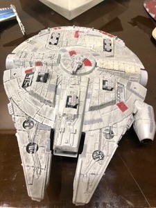 lot 387 image: Lot of 4 Diecast Star Wars Vehicles