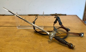 lot 397 image: Ornate Antique Ceremonial Sword