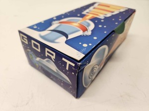lot 414 image: Mint in Box GORT Sci-Fi Robot Wind-Up Toy from The Day The Earth Stood Still
