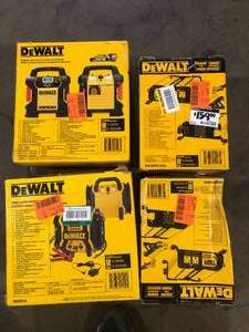 Lot of Assorted Portable Power Stations Various Models and Conditions Customer Returns See Pictures