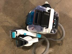 Shark StainStriker Portable Corded Upholstery, Car, Rug and Carpet Cleaner with Spot and Pet Odor Remover in White   Customer Returns See Pictures