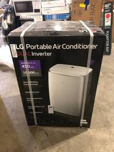 LG Portable Air Conditioner Dual Inverter 10,000 BTU  Customer Returns See Pictures
