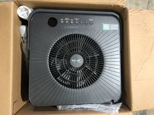 Midea 50 pt. Coverage Area 4,500 sq. ft Cube Dehumidifier in Gray with Pump ENERGY STAR Most Efficient for Basement or Bedroom Customer Returns See Pictures