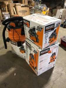 Lot of Assorted WetDry Shop Vacs Various Models and Conditions  Customer Returns See Pictures