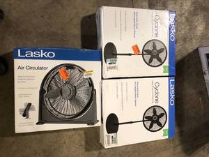 Lot of Assorted Fans Varius Models and Conditions   Customer Returns See Pictures
