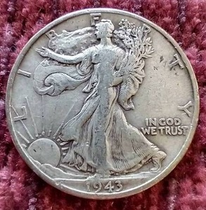 1943-D Walking Liberty Half Dollar