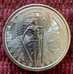 Patriotic 1 Oz. Silver Coin