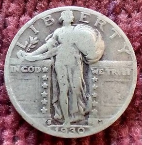 1930-S Standing Liberty Quarter
