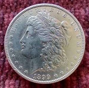 1899 Morgan Dollar - HUGE COIN