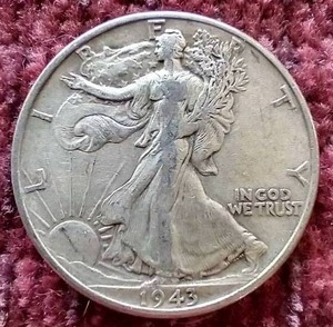 1943 Walking Liberty Half Dollar