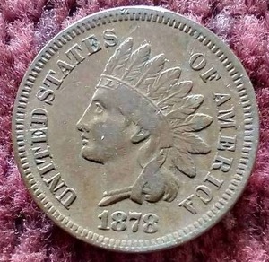 1878 Indian Head Penny - WOW