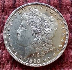Gorgeous 1898 Morgan Dollar
