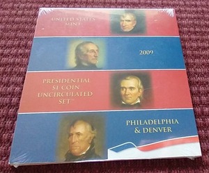 2009 Presidential Dollar Uncirculated Coin Set - 8 Coins