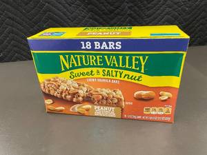 lot 3 image: Nature Valley Sweet & Salty Nut Chewy Granola Bars - 18 Bars