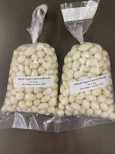 lot 31 image: Lot of Natural Yogurt Covered Almonds, 2 lbs Each (Set of 2)