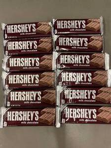 lot 47 image: Lot of 12 Hersheys Milk Chocolate Bars (2.6 oz each)