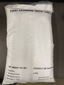 lot 60 image: 55 lbs Bag of Thai Jasmine Rice 100%