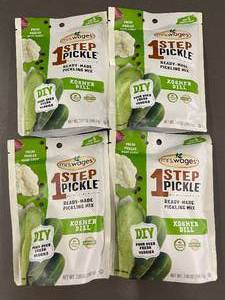 lot 99 image: Lot of 4 Mrs. Wages 1 Step Pickle Ready-Made Pickling Mix Kosher Dill