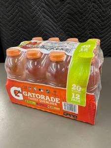 lot 107 image: Gatorade Thirst Quencher Variety Pack, 20 oz Bottles - 12 Pack