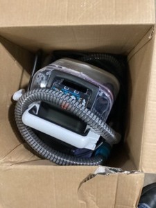 Shark StainStriker Portable Corded Upholstery, Car, Rug and Carpet Cleaner with Spot and Pet Odor Remover in White  Customer Returns See Pictures