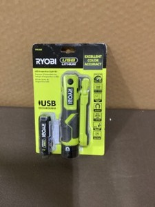 RYOBI USB Lithium Inspection Light Kit with 2.0 Ah Battery and Charging Cable    Customer Returns See Pictures