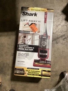 Shark Navigator Lift-Away Lightweight Bagless Corded HEPA Filter Upright Vacuum with Self-Cleaning Brushroll in Red Customer Returns See Pictures
