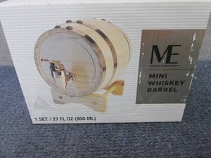 lot 82 image: Mini Whiskey Barrel...
