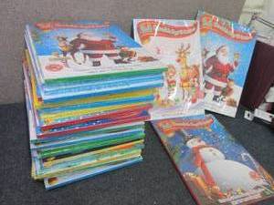 lot 97 image: Stack of Christmas Countdown Chocol...