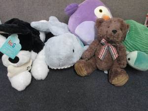 lot 100 image: Assorted Plush...