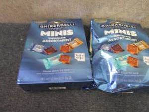 lot 159 image: 2- 12.4 oz Ghiradelli Minis...