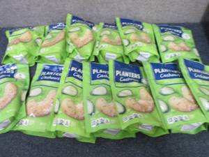 lot 276 image: 13- 5 oz Planters Dill Pickle Cashe...