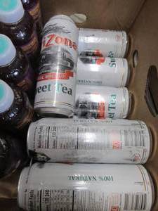 lot 290 image: 8- 22 oz Arizona Sweet Tea...
