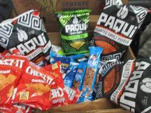 lot 307 image: Box of Assorted Snacks...