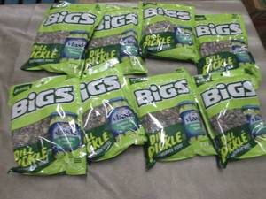 lot 309 image: 8-16 oz Bigs Dill Pickle Sunflower ...