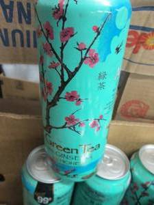 lot 317 image: 10- 22 oz Arizona Green Tea with Gi...