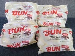 lot 330 image: 4- 9 oz Pearsons BUN MapleVanilla...