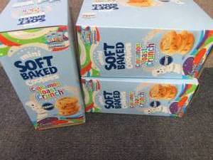 lot 346 image: 3- 63.0 oz pks Pillsbury Mini Soft...