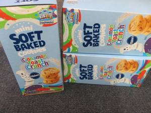 lot 348 image: 3- 63.0 oz pks Pillsbury Mini Soft...