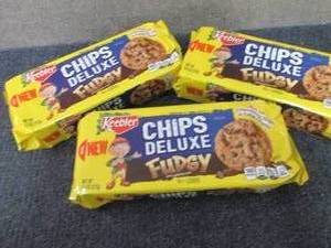 lot 359 image: 3- 9.6 oz Keebler Chips Deluxe Fudg...