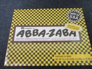 lot 371 image: 24 pk Abba-Zaba Chewy Taffy Chocola...