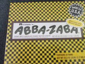 lot 375 image: 24 pk Abba-Zaba Chewy Taffy Chocola...