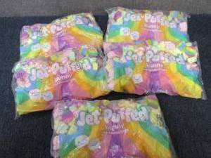 lot 431 image: 5- 8 oz Jet PuffedBunny Marshmallow...